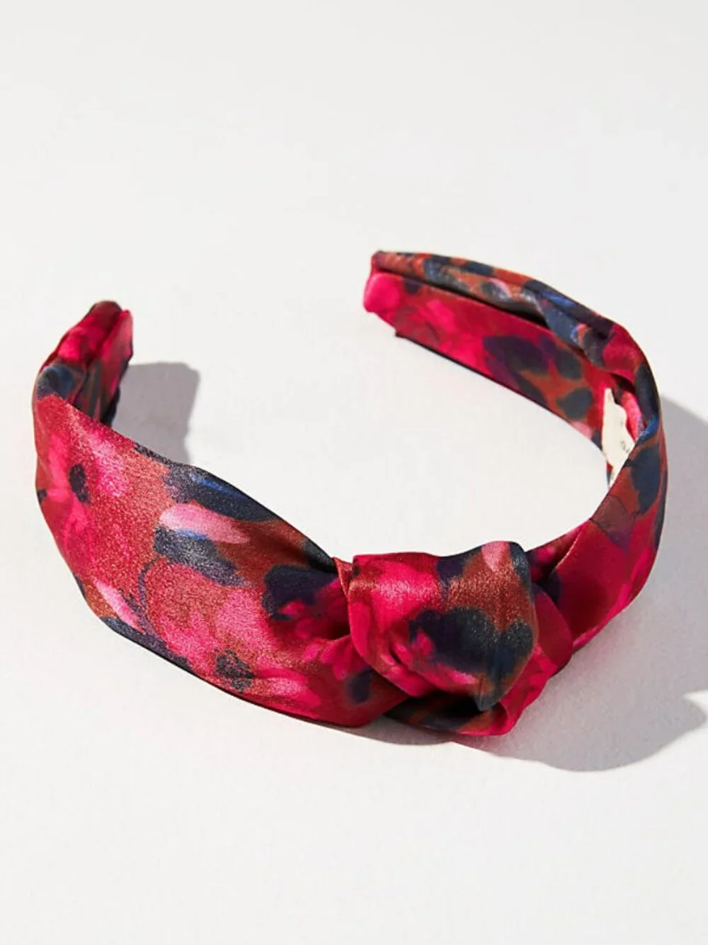 Anthropologie Kachel Everly Hot Floral Knot Headband